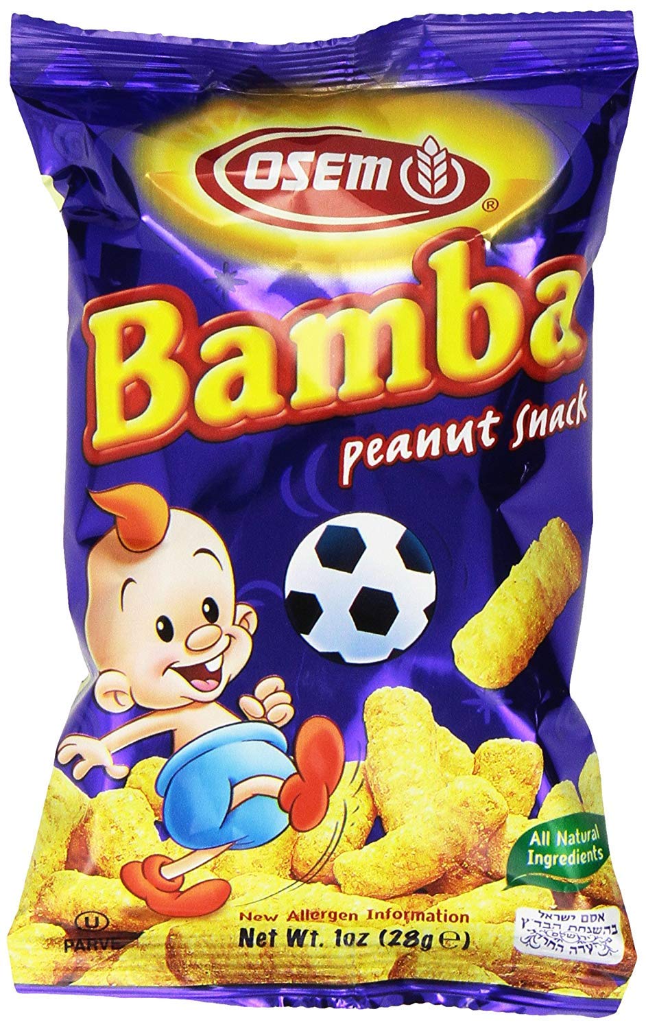 Bamba – Peanut Snack, 1 oz – Pack of 24