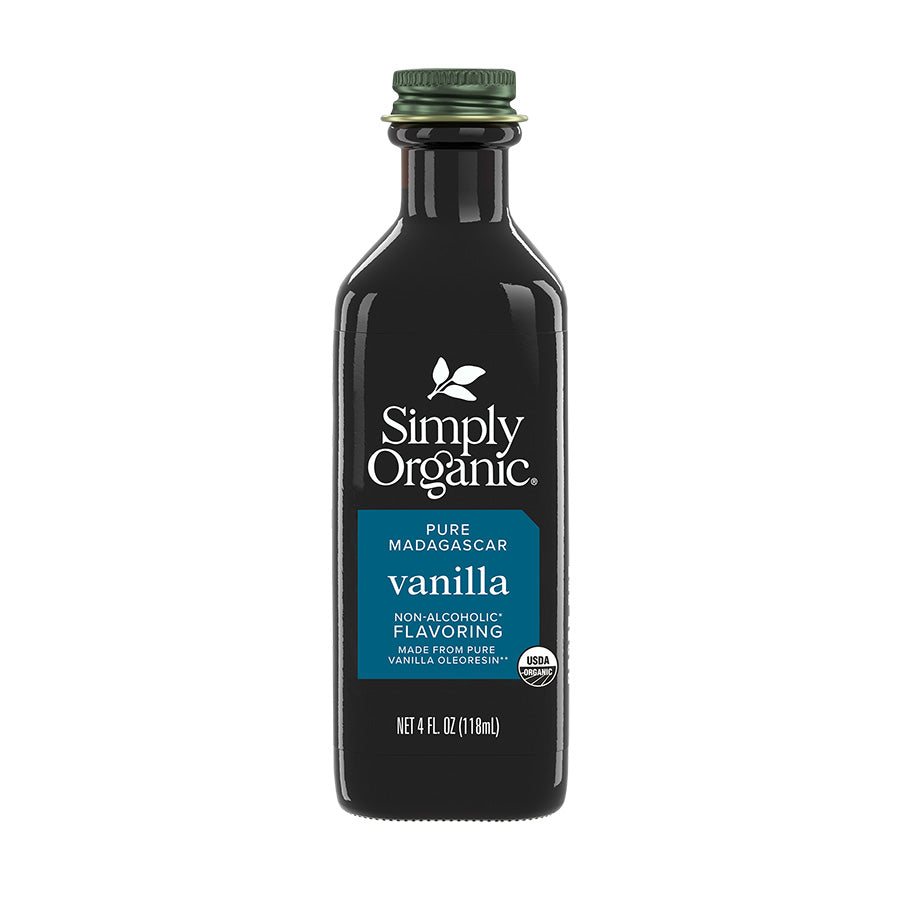 Simply Organic Madagascar Vanilla – Rich Non-Alcoholic Flavor