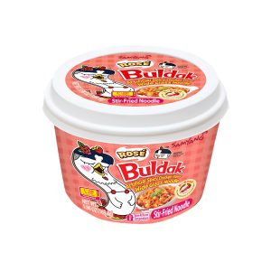 Buldak Wide Glass Noodle Rose (Korea)