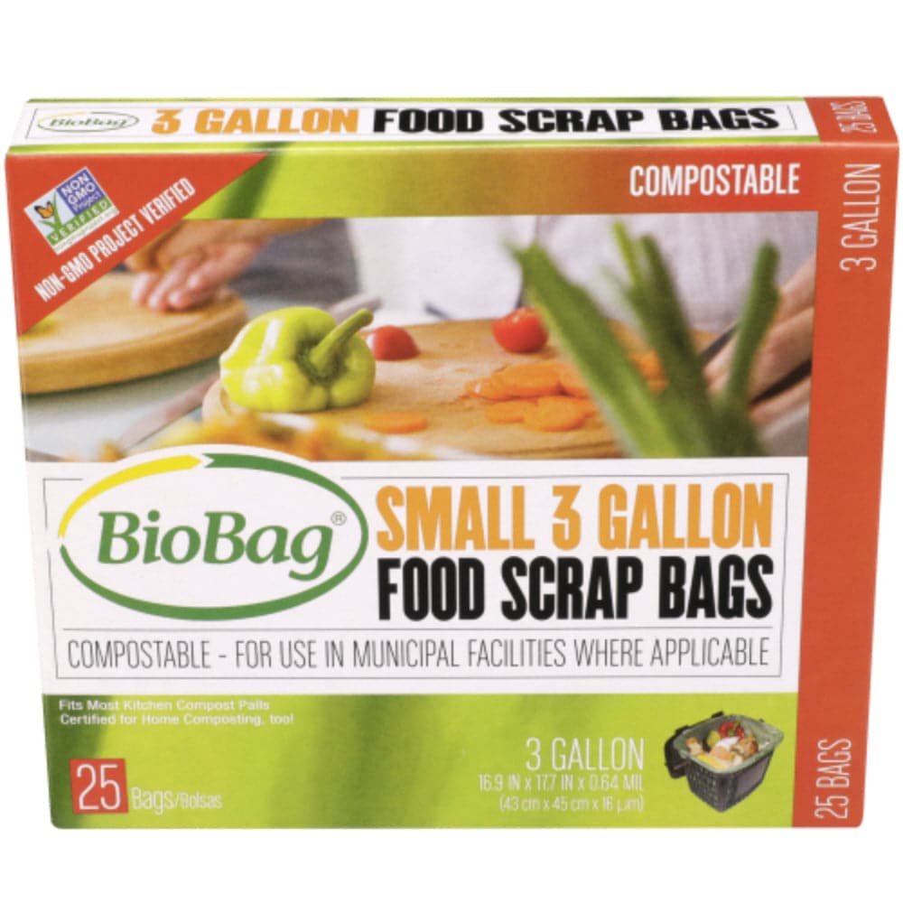 Biobag – Food Waste Compostable Bags, 25 Count