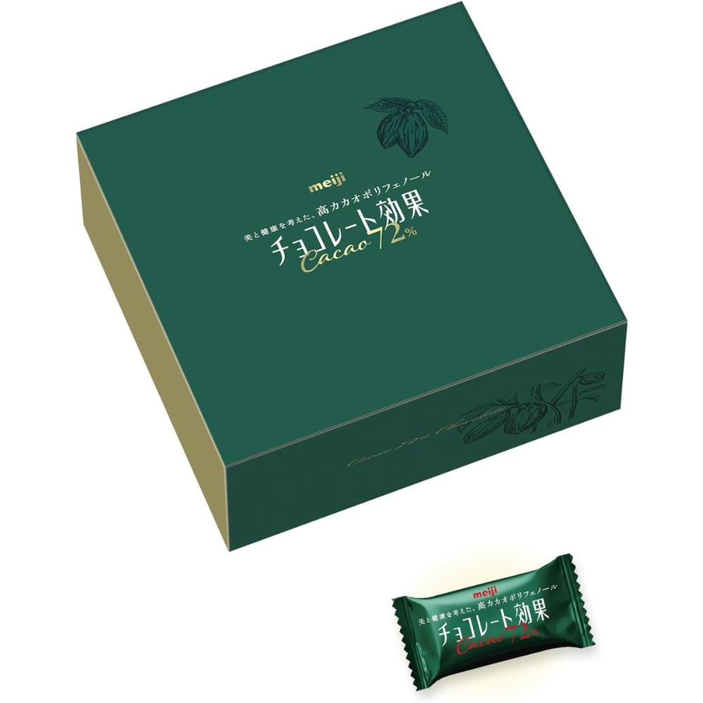 Meiji Chocolate Kōka 72% Cacao 1 kg Box – Made in JAPAN – Tokyo Sakura Mall