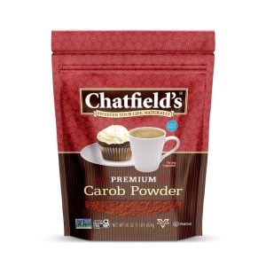 Chatfields – Carob Powder Pouch, 16 Oz | Pack of 6