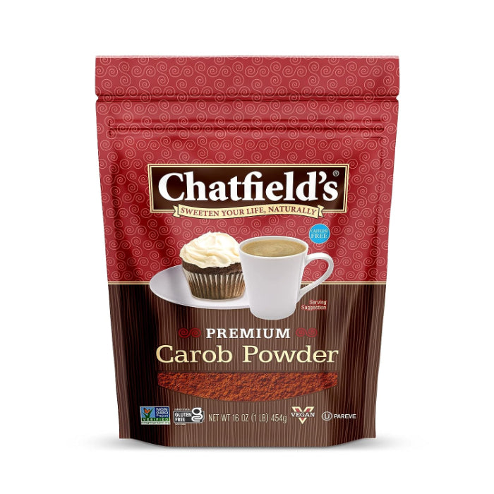 Chatfields – Carob Powder Pouch, 16 Oz | Pack of 6