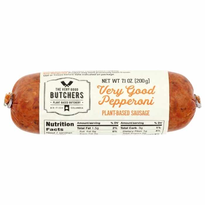 The Very Good Butchers – Very Good Pepperoni, 7.1oz