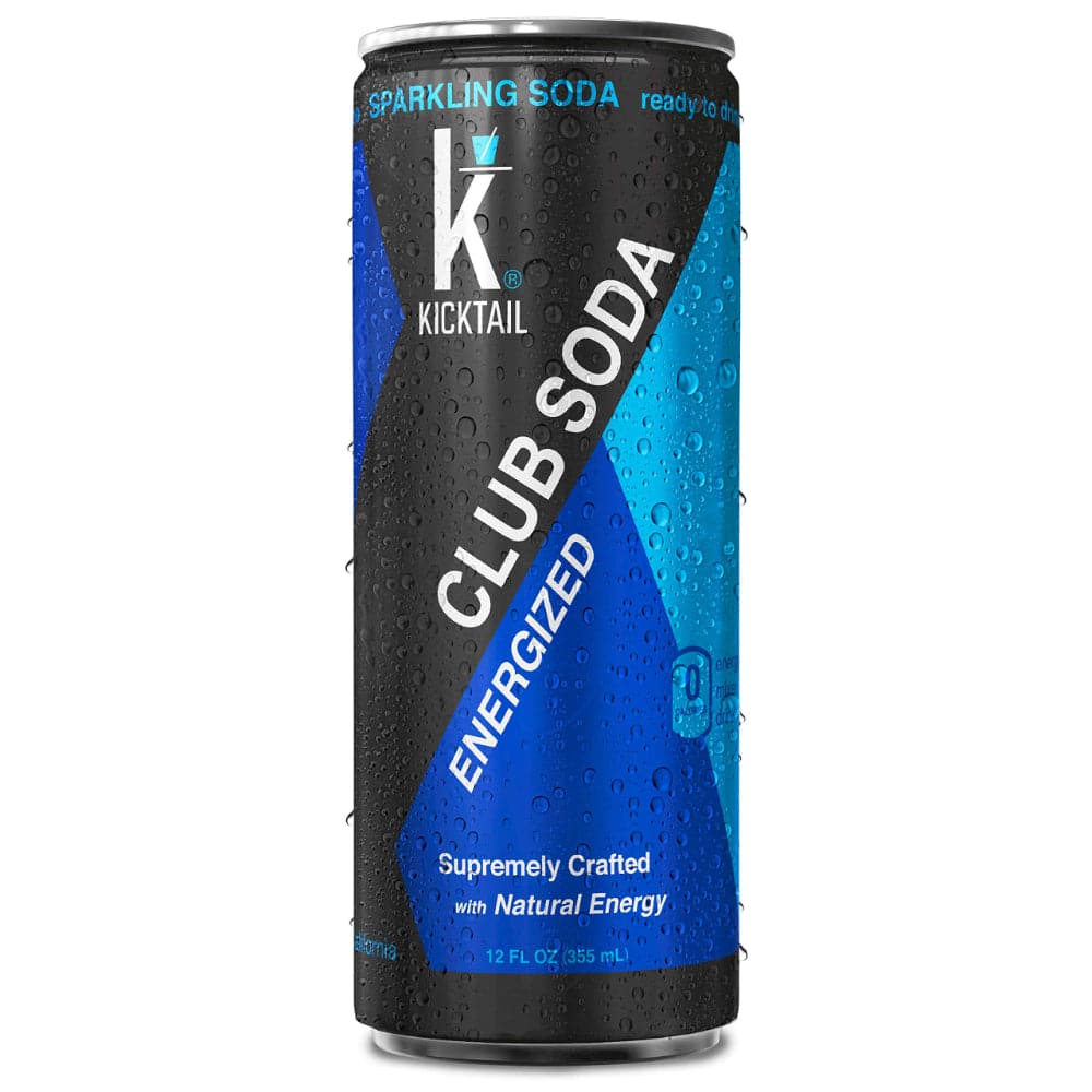 Kicktail – Club Soda Energized, 4pk