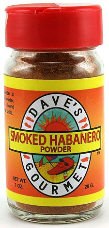 Dave’s Gourmet Smoked Habanero Powder Hot ,1oz.