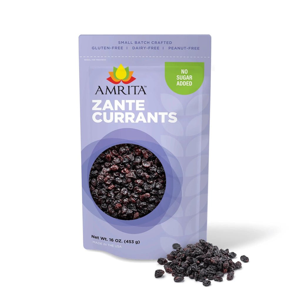 Amrita Bars Zante Currants (Unsulfured) – 10 x 1 LB Bags