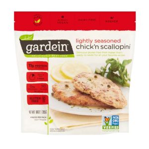 Gardein – Lightly Seasoned Chick’n Scallopini | Buy Today at PlantX