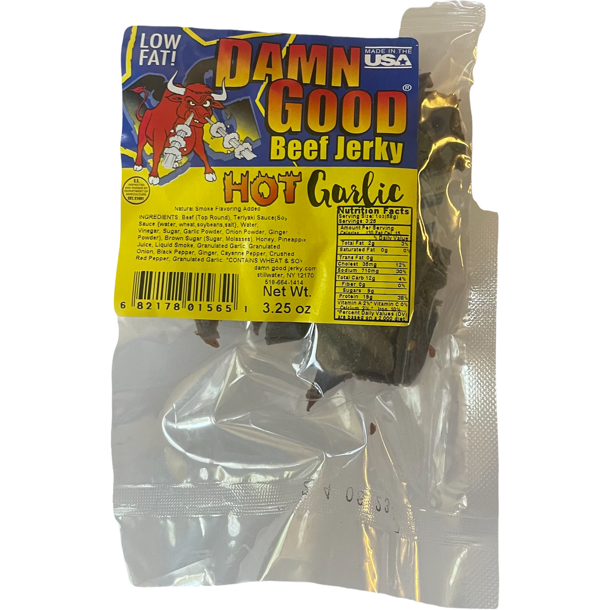 Damn Good Hot Garlic Beef Jerky
