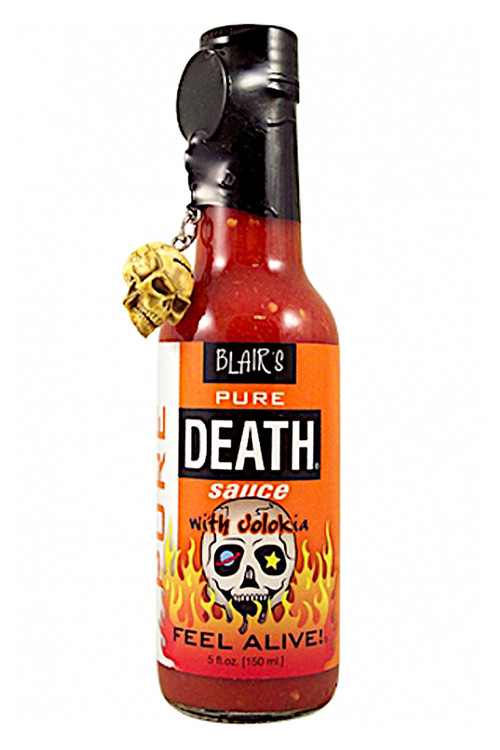 Blair’s Pure Death (Ghost) Jolokia Hot Sauce, 5oz.