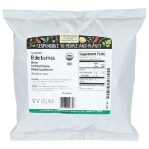 Frontier Herb – Organic Whole European Elderberries