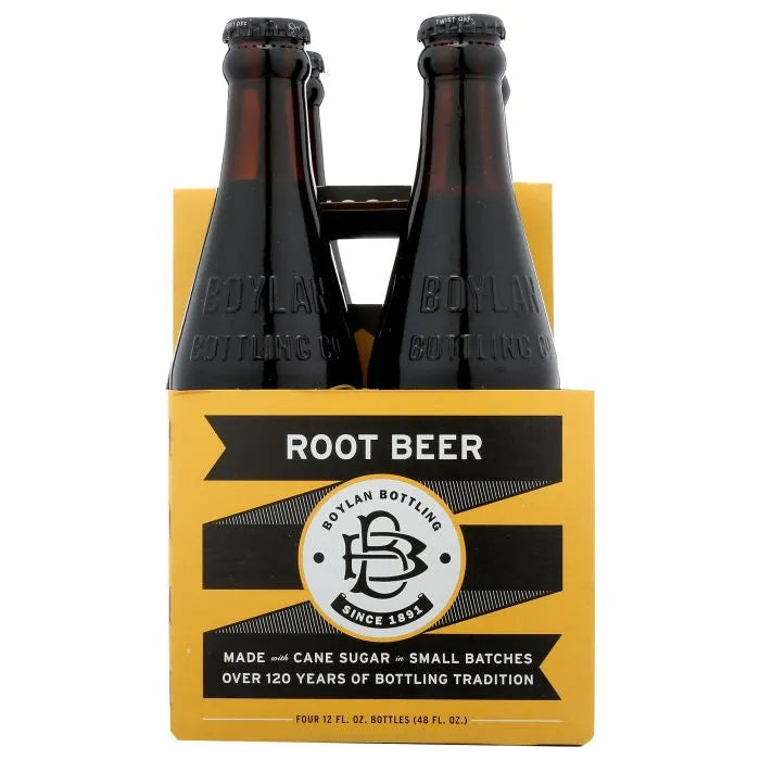 Boylan – Soda Root Beer, 48 fl oz (4 Pack) – Pack of 6