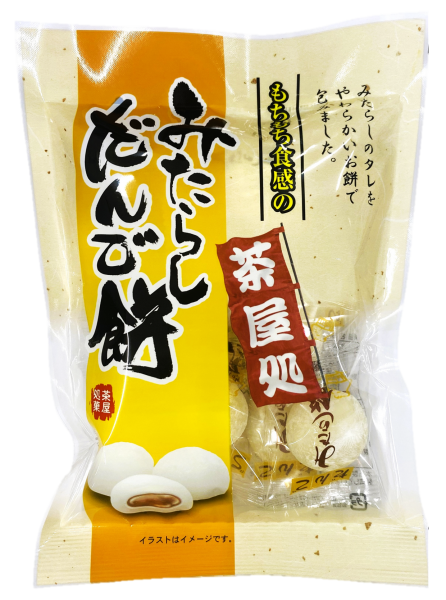 Itoseika, Mitarashi Dango Mochi, Soft Mochi & Marshamllow, 170g