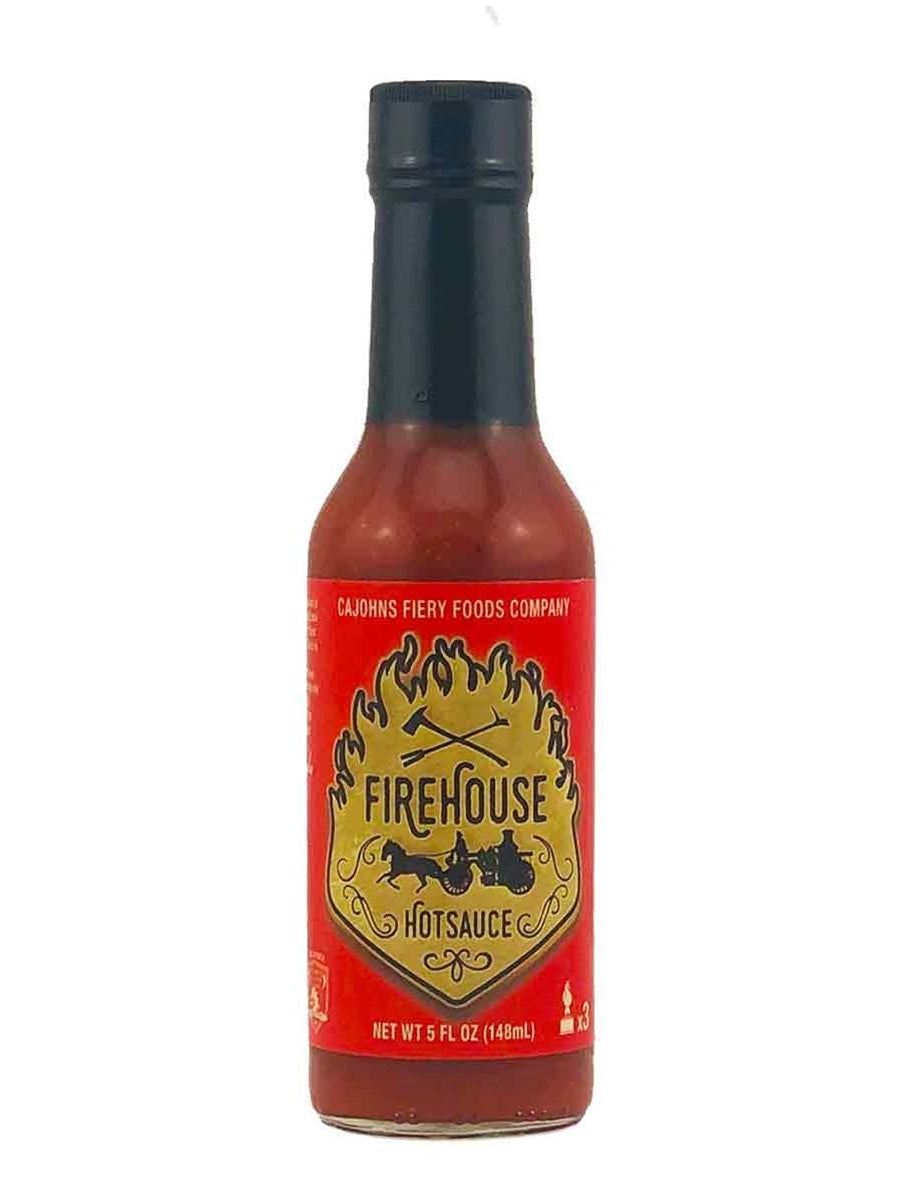 Hot Sauce Firehouse CaJohns 5 oz Heat 6