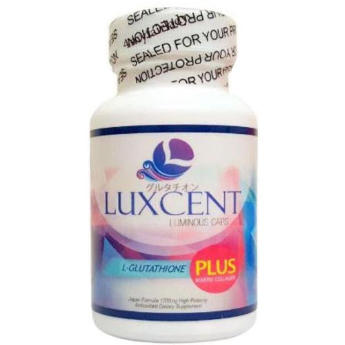 Luxcent – Luminous Cap -s L-Glutathione Plus Marine Collagen – 60 Capsules – 70 G