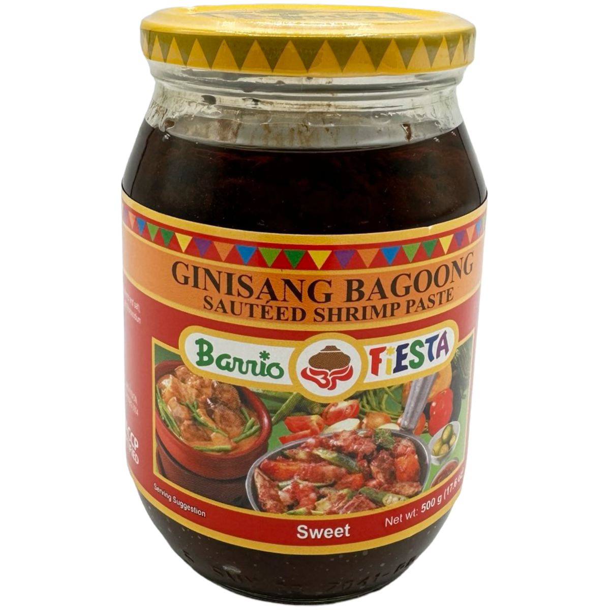 Barrio Fiesta – Ginisang Bagoong Sauteed Shrimp Paste – Sweet – BIG – 500 G
