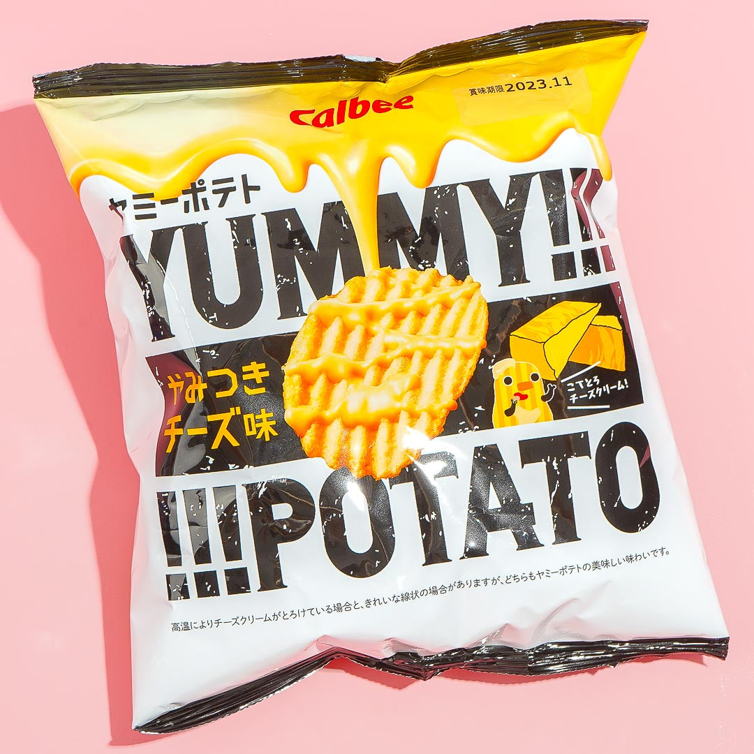 Calbee Yummy Potato Chips – Cheese Cream