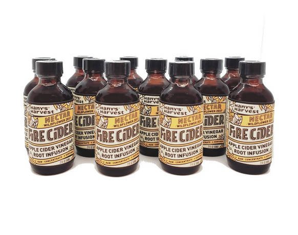 Nectar Fire Cider Bottles – 16 x 2oz – Hany’s Harvest