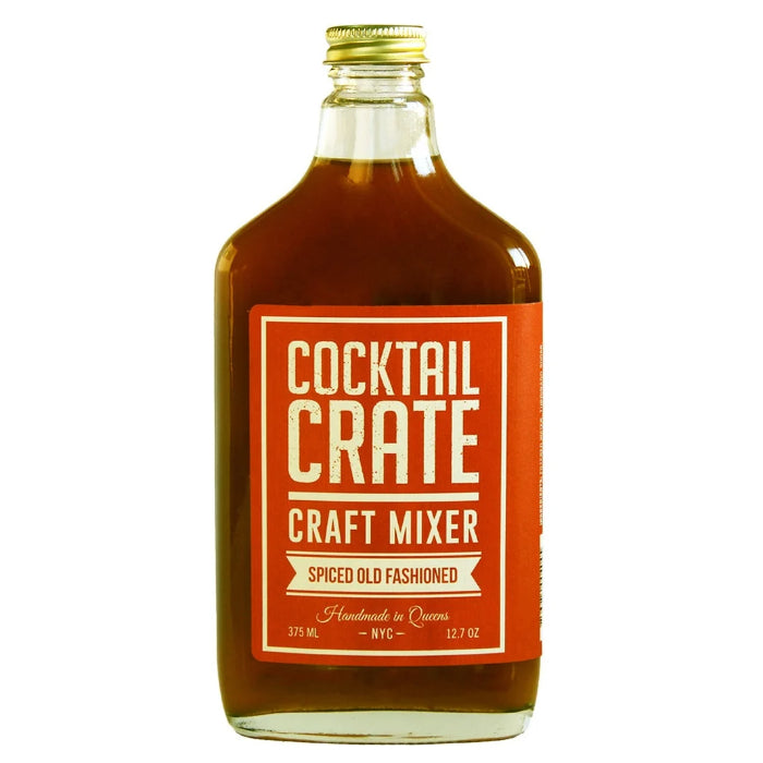Cocktail Crate – Cocktail Mixer Spiced Old Fashioned, 12.7 Floz (Pack