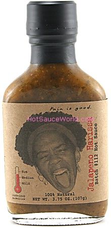 Pain is Good Diva Jalapeno Harissa Hot Sauce #112 Mini, 3.5oz.