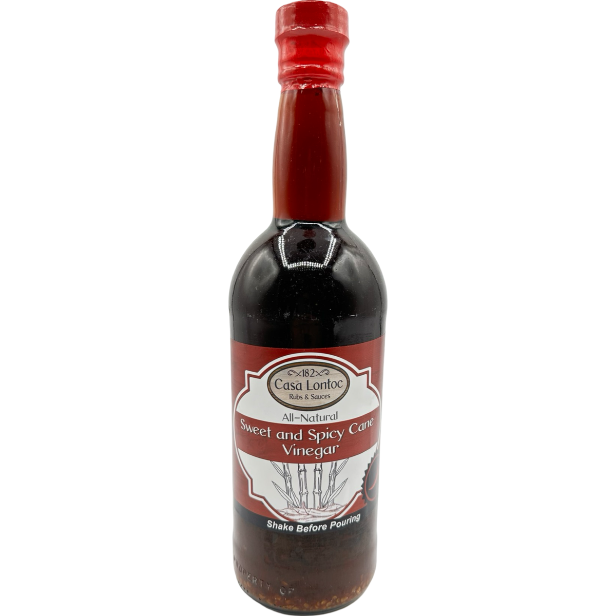 Casa Lontoc – Sweet & Spicy Cane Vinegar – 750 ML (25.36fl oz)