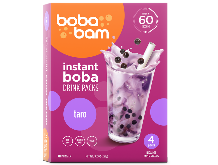 OS TEA BOBA PEARLS TARO 9.2 OZ – Pack of 24