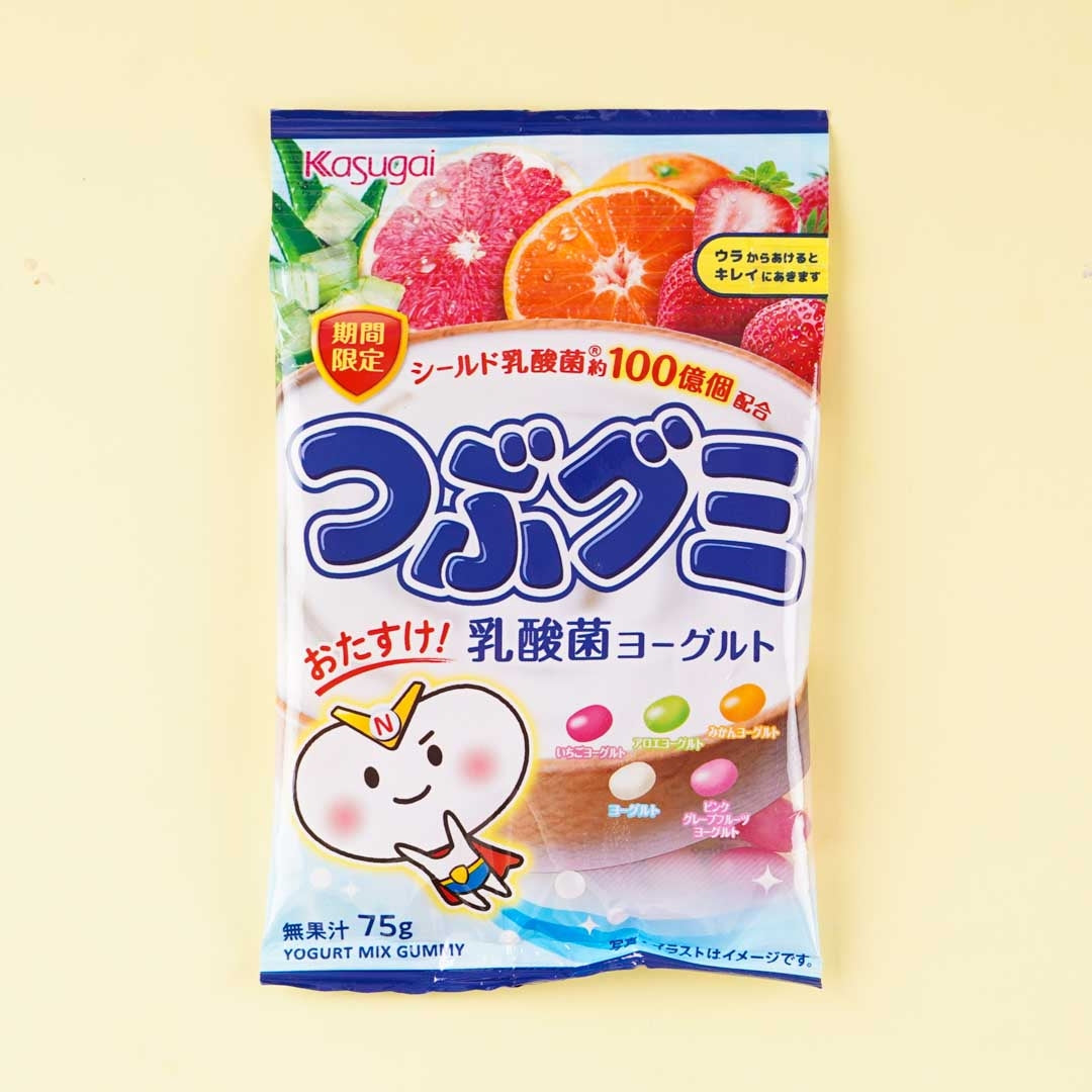 Kasugai Tsubu Lactic Acid Bacteria Gummy Candy – Yogurt