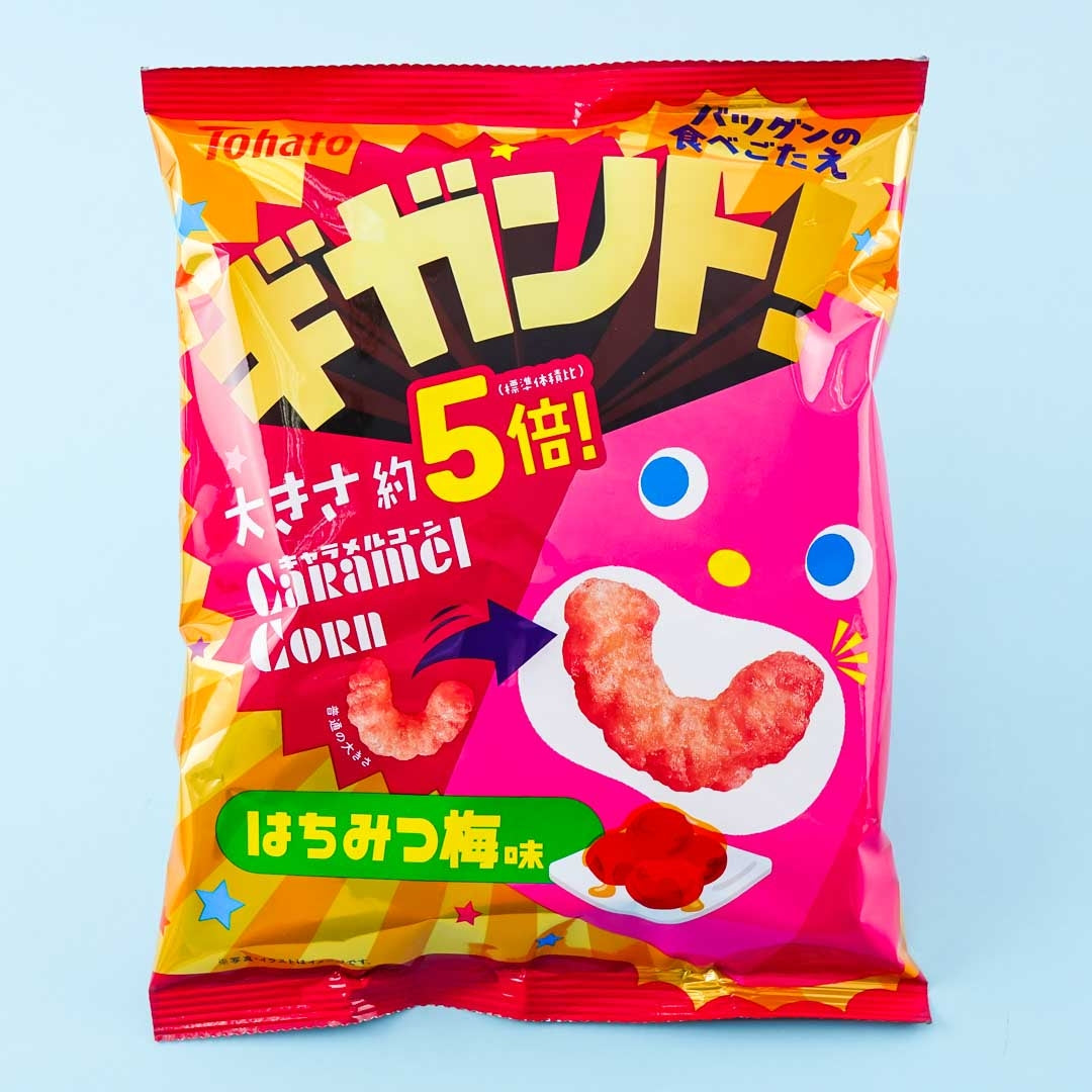 Tohato Giant Caramel Corn – Honey Plum