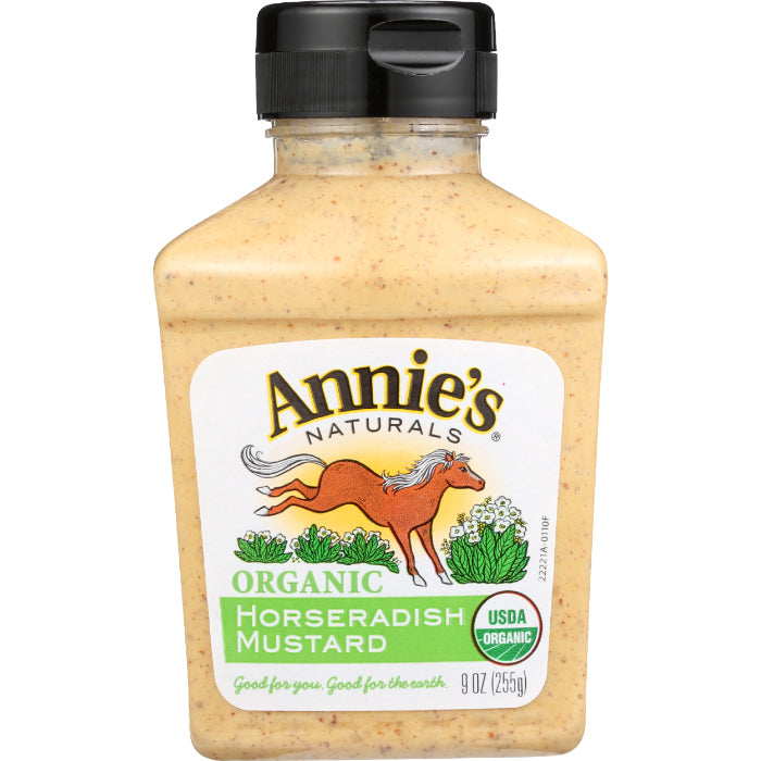 Annie’s Homegrown – Mustard Horseradish Gluten Free, 9 Oz – Pack of 1