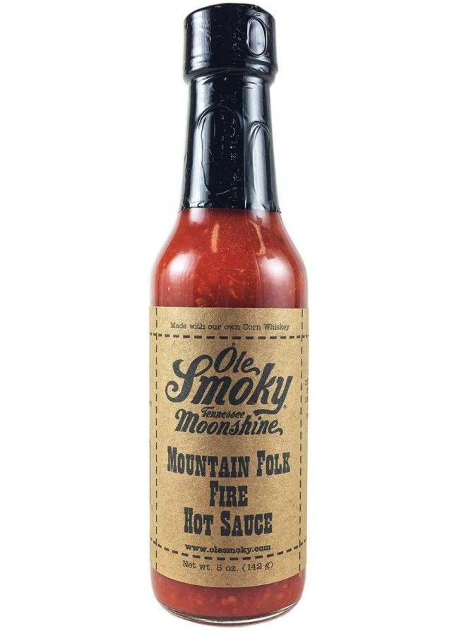 Ole Smoky Moonshine Mountain Folk Fire Hot Sauce, 5oz.