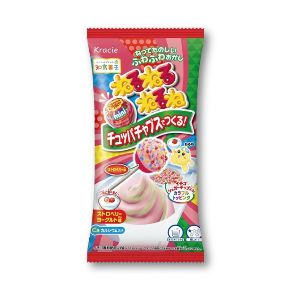 Kracie Nerunerunerune DIY Candy – Chupa Chups Strawberry Yogurt