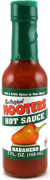 Hooters Habanero Hot Sauce, 5oz.