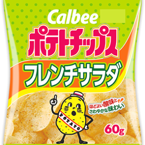 Calbee “Potato Chips, French Salad Flavor”, 60g