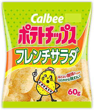 Calbee “Potato Chips, French Salad Flavor”, 60g