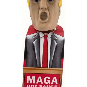 President Trump’s MAGA Head Garlic Habanero Hot Sauce, 5oz.