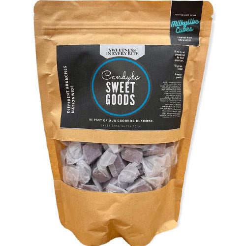 Candydo – Sweet Goods – Milky UBE Cubes – 400 G
