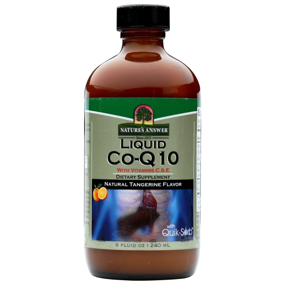 Nature’s Answer – Liquid Co-Q10 Natural Tangerine – 8oz