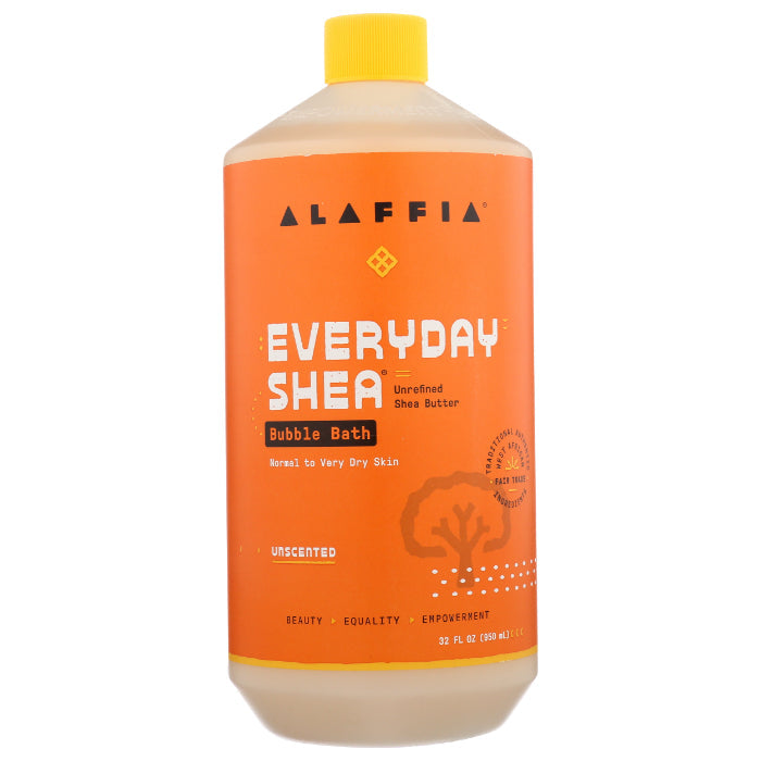 Alaffia – Bubble Bath Everyday Unscented, 32 Fo – Pack of 1