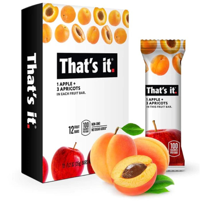 Thats It Bar Fruit Apple Apricot 1.2 Oz – Pack Of 12