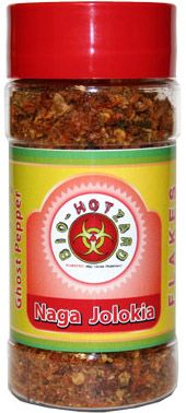 Ghost Pepper Flakes – Naga Bhut Jolokia Peppers