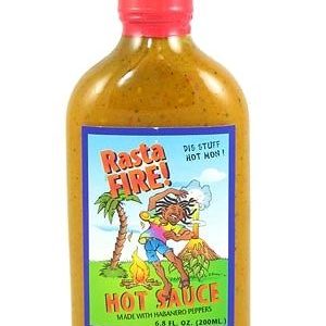 Rasta Fire! Hot Hot Sauce, 6.8oz.