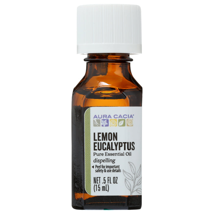 Aura Cacia – Essential Oil Eucalyptus Lemon, 0.5 oz (Pack of 1)
