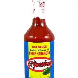 El Yucateco Chile Habanero Red Hot Sauce, 8oz.