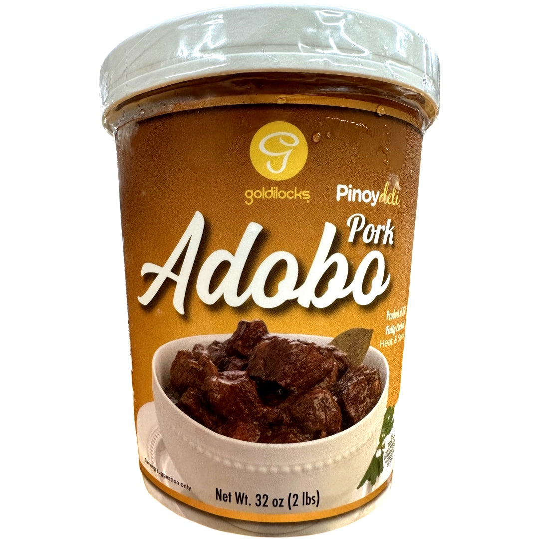 Goldilocks – Pork Adobo – Fully Cooked – Heat and Serve – 2 LBS