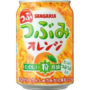 Sangaria, Tsubumi Orange, Mikan Juice with Mandarin Orange Pulp, 280g