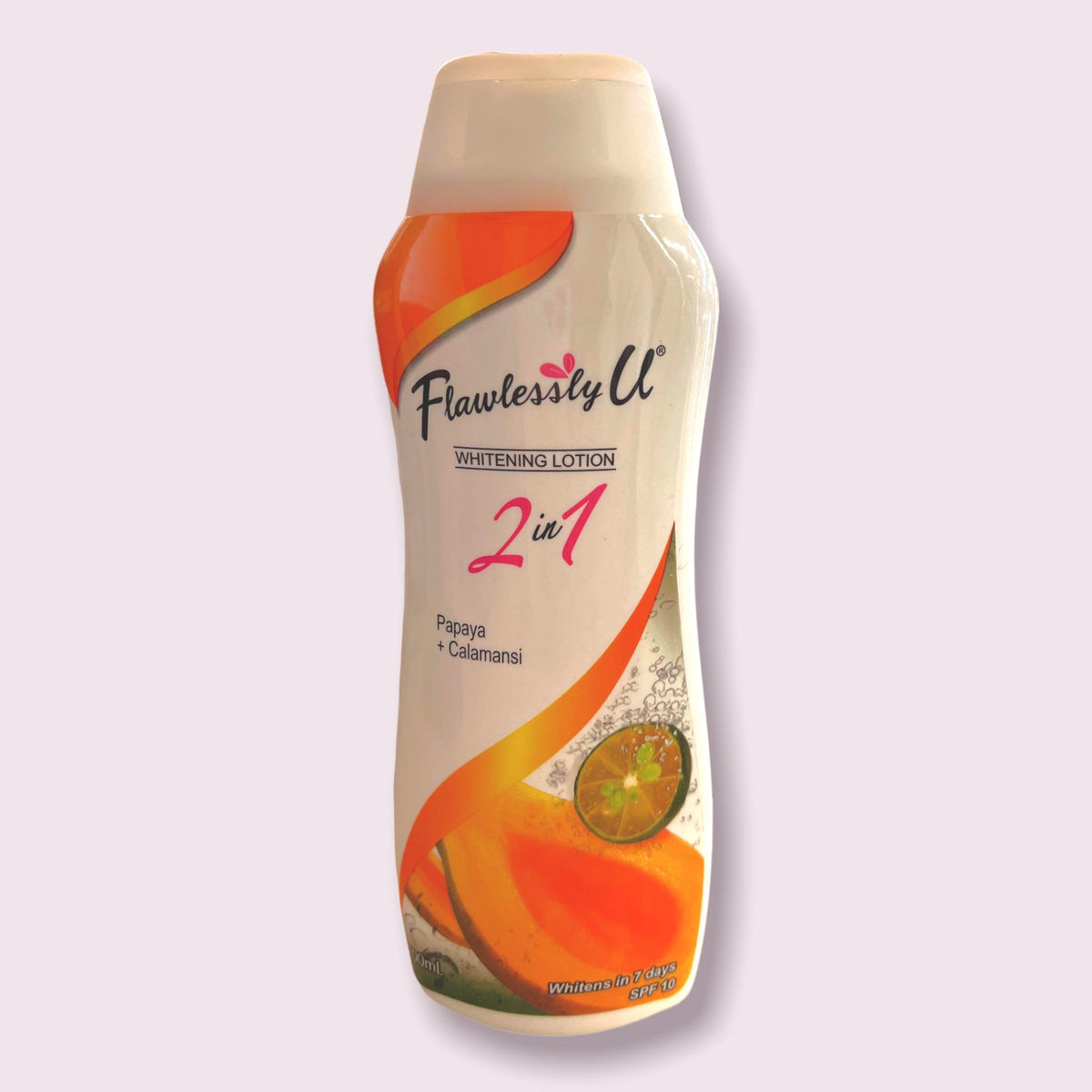 Flawlessly U – Lotion – 2 in 1 – Orange Papaya + Calamansi – SPF 10