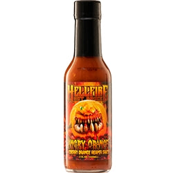 Hot Sauce Hellfire Angry Orange Cherry Orange Reaper Heat 8
