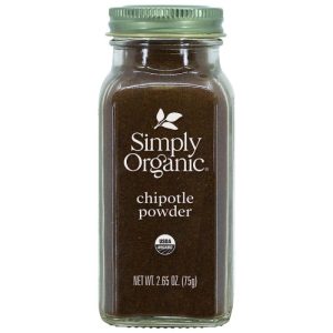 Simply Organic – Spice Chipotle Powder Bottle, 2.65 Oz – Pack of 6