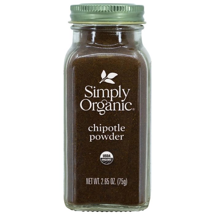 Simply Organic – Spice Chipotle Powder Bottle, 2.65 Oz – Pack of 6