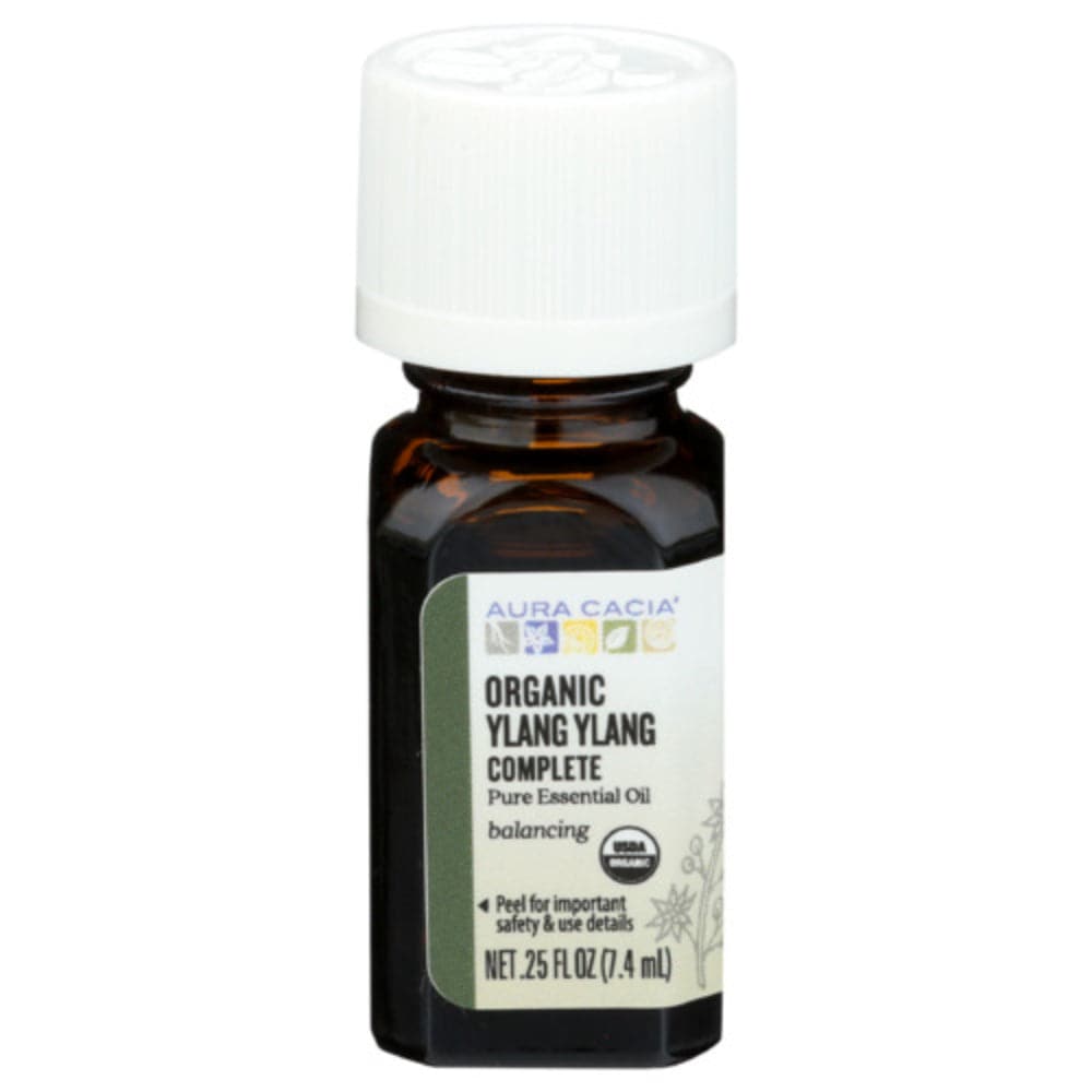 Aura Cacia – Organic Ylang Complete Essential Oil, .25 fl oz